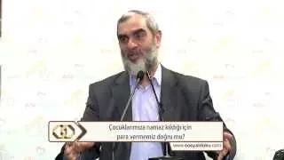 Çocuklarımıza namaz kıldığı için para vermemiz doğru mu?