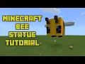 BEE Creative With This Minecraft Bee Statue Tutorial Bedrock