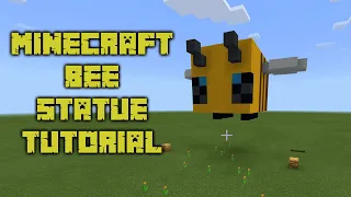 BEE Creative With This Minecraft Bee Statue Tutorial Bedrock