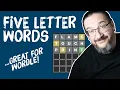 Five Letter Words GREAT For Wordle