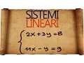 Sistemi Lineari Metodo di Sostituzione e Metodo di Riduzione