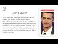 Darth Vader Wikipedia by Comovid AI platform
