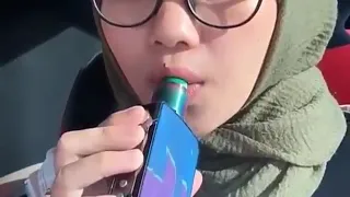 cwek hijab jago baget main vapex 