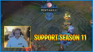 When Support is The New Role to Carry in Season 11?..LoL Daily Moments Ep 1243