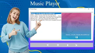 How to Create Music Player using Python Tkinter Python-Project