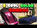 5 COOL COLOR COMBOS Part Two