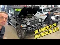 This Expensive Jeep Wrangler Was Sabotaged At Auction To Scare Bidders Away