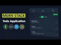 Build a Full Stack Todo App using MERN Easy Beginner Project