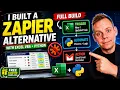 Build a Zapier Alternative in Excel Python Full Automation System