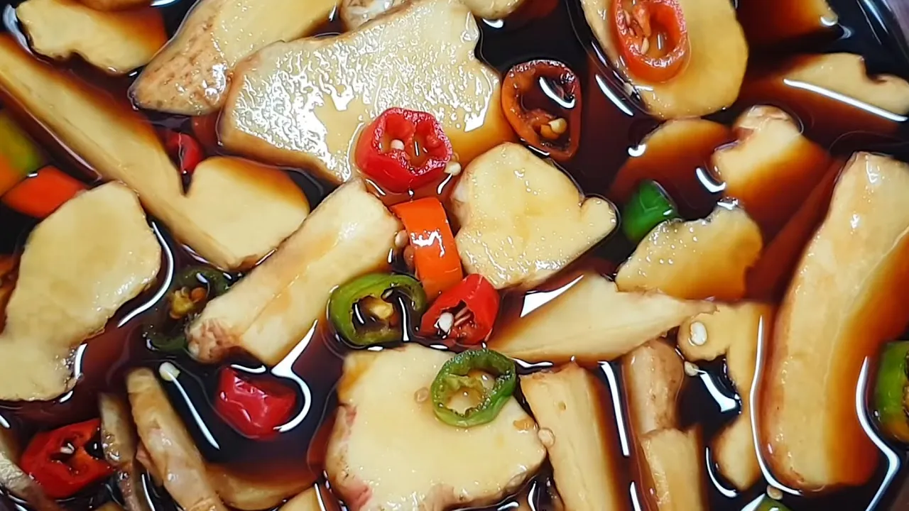 돼지감자 장아찌