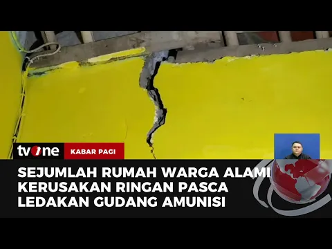 Rumah Warga Alami Retak Akibat Getaran Ledakan Gudang Amunisi TNI AD
