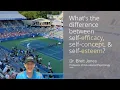 What s The Difference Between Self-efficacy Self-concept Self-esteem Ed Psych Insight Ep 7