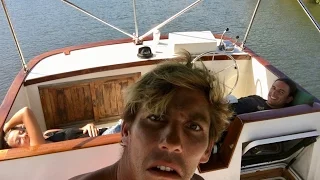 STRANGERS On Our Boat!!!