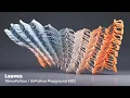 RhinoPython GhPython Playground Leaves