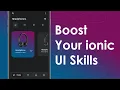 Ep 03 - Boost Your ionic UI Skills Header Toolbar Shrinking