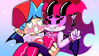 Download ORIGIN of DEMON GIRLFRIEND! Friday Night Funkin' Logic | Cartoon Animation MP3