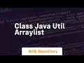 class java util arraylist