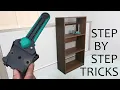 DIY a Bookcase using a Doweling Jig