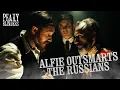 Download Lagu Alfie Throws Off the Russians by Speaking Their Language | Peaky Blinders