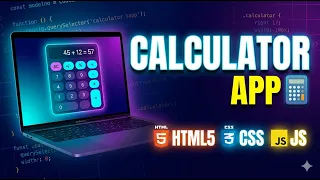 Build Calculator using HTML CSS JavaScript Beginner Project Tutorial