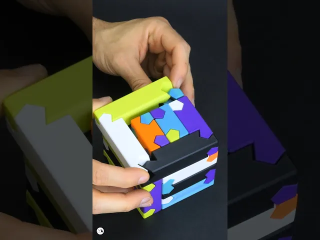 4x4 Tsugite Cube Puzzle video thumbnail