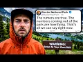 STAY OUT of Glacier National Park It s Reaching Crisis Level