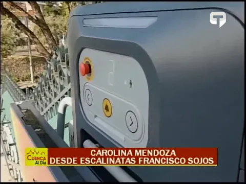 Escalinata Francisco Sojos remodelada pero con inconvenientes