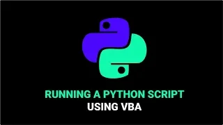 How To Run A Python Script Using Excel VBA