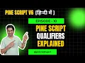 Const vs Input vs Simple vs Series Pine Script Type Qualifiers Hierarchy