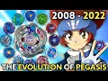 Evolution of PEGASIS 2008-2020 Beyblade Metal Fight - Burst BEY HISTORY