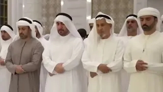 صلاة عيد الفطر مع القارئ عبد العزيز سحيم الجزائري الإمارات 