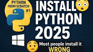 Stop Install Python the RIGHT Way on Windows 1 Minute
