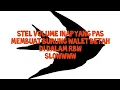 Download Lagu Suara inap dan stelan volume yang pas burung walet  betah di dalam