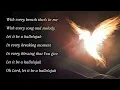 Let It Be A Hallelujah - Lauren Daigle (Lyric Video)