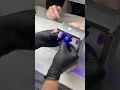 Express Gel Nails application using Artistic Nail design GOX