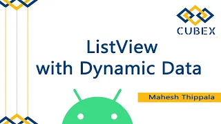 ListView with Dynamic Data in Android