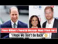Prince William Breaks Silence Rare Public Comment on Estranged Brother Prince Harry