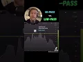 high-pass vs low-pass