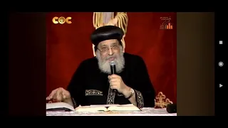 الأمانة في الدراسة و العمل لقداسة البابا تواضروس الثاني 