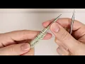 Stockinette Stitch for Beginners - Learn to Knit
