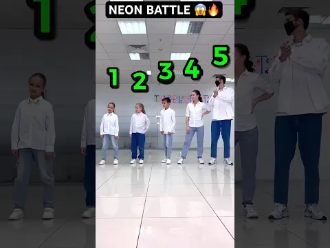 SHUFFLE BATTLE 😎🔥 WHO WIN ? 🤔🏆 NEON MODE 😱⭐️ 40 M SUBS !!
