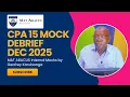 CPA P15 Mock Debrief Dec 2025 With Geofrey Karubanga