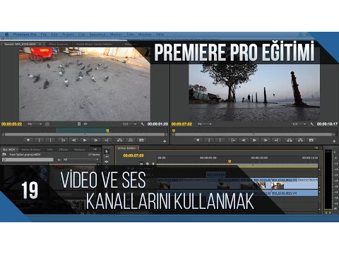 Premiere Pro Eğitimi 19 - Video ve ses kanallarını kullanmak YouTube video detay ve istatistikleri