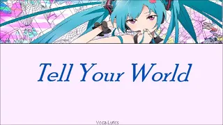 Download [VOCALOID] Hatsune Miku Tell Your World [Japanese Romanji English Lyrics] MP3