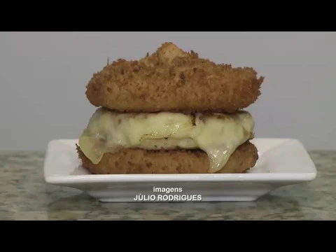 RECEITA DE HAMBÚRGUER DE COXINHA