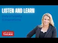 Duty of Loyalty Business - Listen Learn