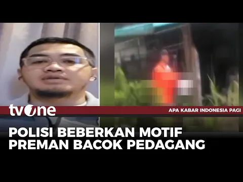 Kronologi Preman Bacok Pedagang Es Doger di Bandung