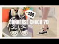 CONVERSE CHUCK 70 s review try on they re too big for me