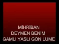 MİHRİBAN DEYMEN BENİM GAMLI YASLI GÖN LUME