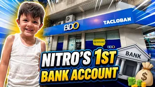 Nitro Has His Own Bank Account!